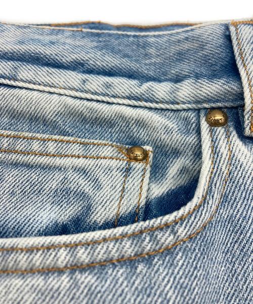 LOUIS VUITTON（ルイ ヴィトン）LOUIS VUITTON (ルイ ヴィトン) LVSEウォッシュドレギュラーデニムパンツ インディゴ サイズ:SIZE36の古着・服飾アイテム