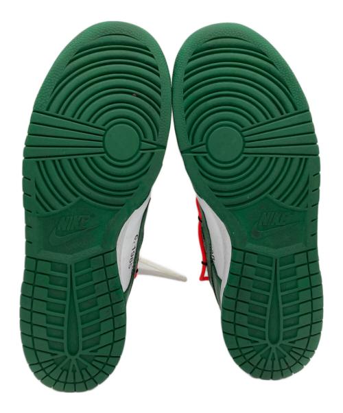 NIKE（ナイキ）NIKE (ナイキ) OFFWHITE (オフホワイト) DUNK LOW LTHR グリーン サイズ:SIZE  US11の古着・服飾アイテム