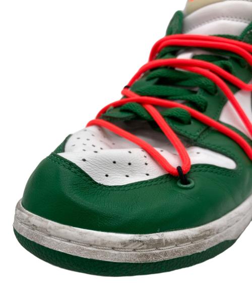 NIKE（ナイキ）NIKE (ナイキ) OFFWHITE (オフホワイト) DUNK LOW LTHR グリーン サイズ:SIZE  US11の古着・服飾アイテム
