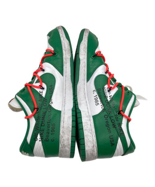 NIKE（ナイキ）NIKE (ナイキ) OFFWHITE (オフホワイト) DUNK LOW LTHR グリーン サイズ:SIZE  US11の古着・服飾アイテム
