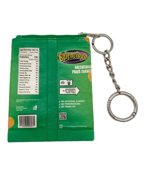 BALENCIAGA（バレンシアガ）BALENCIAGA (バレンシアガ) SOUR CREAM AND ONION キーホルダー グリーンの古着・服飾アイテム
