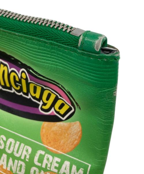 BALENCIAGA（バレンシアガ）BALENCIAGA (バレンシアガ) SOUR CREAM AND ONION キーホルダー グリーンの古着・服飾アイテム