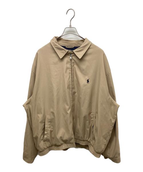 POLO RALPH LAUREN（ポロ・ラルフローレン）POLO RALPH LAUREN (ポロ・ラルフローレン) スイングトップ ベージュ サイズ:SIZE XXLの古着・服飾アイテム