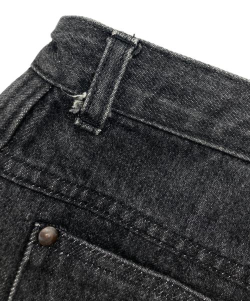 COMME des GARCONS HOMME（コムデギャルソン オム）COMME des GARCONS HOMME (コムデギャルソン オム) ピスタグ ブラックデニムパンツ ブラック サイズ:SIZE Mの古着・服飾アイテム