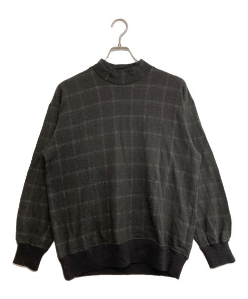 COMME des GARCONS HOMME（コムデギャルソン オム）COMME des GARCONS HOMME (コムデギャルソン オム) モックネックニット ブラウン サイズ:SIZE FREEの古着・服飾アイテム