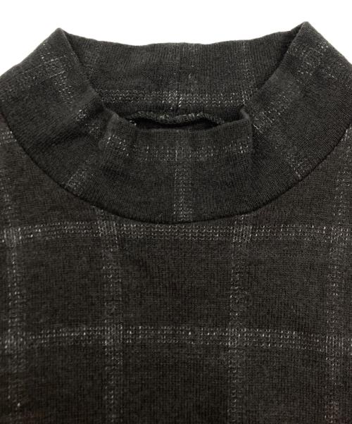COMME des GARCONS HOMME（コムデギャルソン オム）COMME des GARCONS HOMME (コムデギャルソン オム) モックネックニット ブラウン サイズ:SIZE FREEの古着・服飾アイテム