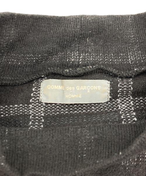 COMME des GARCONS HOMME（コムデギャルソン オム）COMME des GARCONS HOMME (コムデギャルソン オム) モックネックニット ブラウン サイズ:SIZE FREEの古着・服飾アイテム