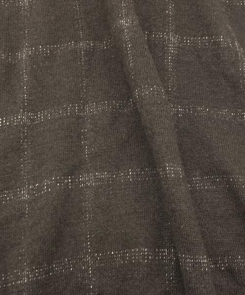 COMME des GARCONS HOMME（コムデギャルソン オム）COMME des GARCONS HOMME (コムデギャルソン オム) モックネックニット ブラウン サイズ:SIZE FREEの古着・服飾アイテム