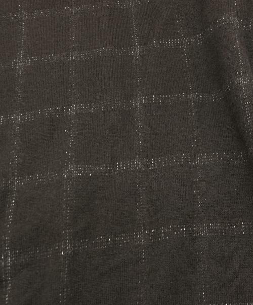 COMME des GARCONS HOMME（コムデギャルソン オム）COMME des GARCONS HOMME (コムデギャルソン オム) モックネックニット ブラウン サイズ:SIZE FREEの古着・服飾アイテム