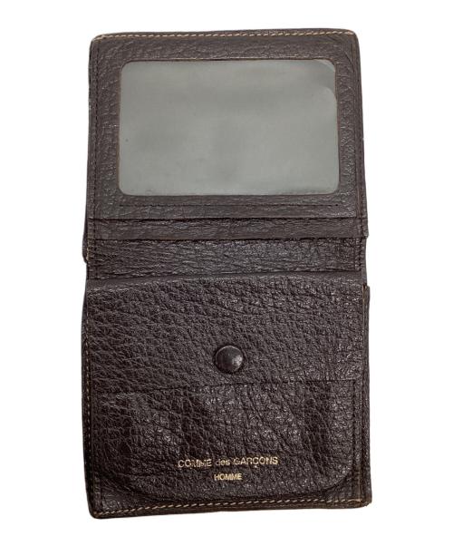 COMME des GARCONS HOMME（コムデギャルソン オム）COMME des GARCONS HOMME (コムデギャルソン オム) 2つ折り財布 ブラウン サイズ:実寸サイズをご参照下さい。の古着・服飾アイテム