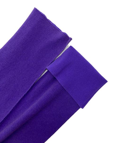 A-POC INSIDE ISSEY MIYAKE（エーポックインサイド イッセイミヤケ）A-POC INSIDE ISSEY MIYAKE (エーポックインサイド イッセイミヤケ) パワーショルダー ニット パープル サイズ:SIZE2の古着・服飾アイテム