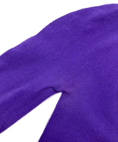 A-POC INSIDE ISSEY MIYAKE（エーポックインサイド イッセイミヤケ）A-POC INSIDE ISSEY MIYAKE (エーポックインサイド イッセイミヤケ) パワーショルダー ニット パープル サイズ:SIZE2の古着・服飾アイテム