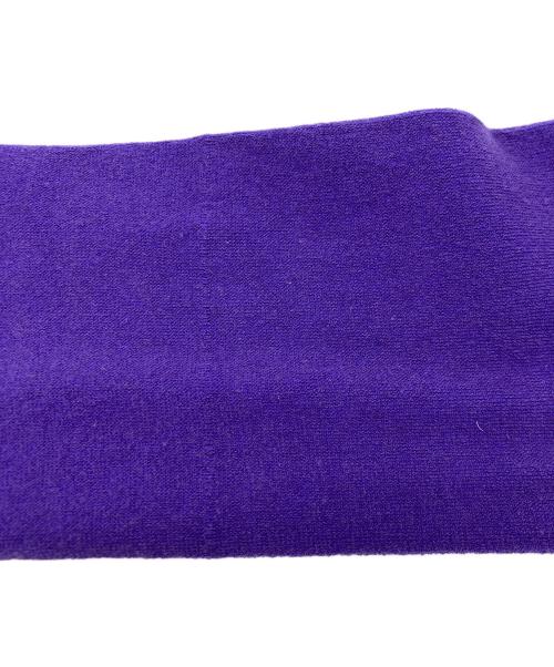 A-POC INSIDE ISSEY MIYAKE（エーポックインサイド イッセイミヤケ）A-POC INSIDE ISSEY MIYAKE (エーポックインサイド イッセイミヤケ) パワーショルダー ニット パープル サイズ:SIZE2の古着・服飾アイテム