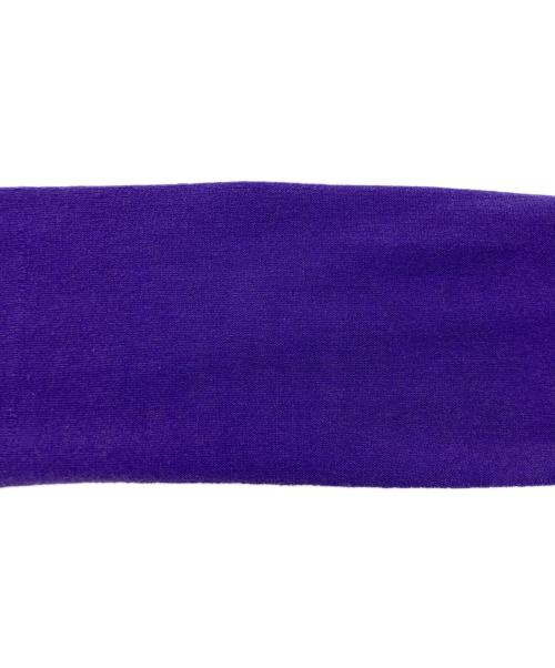 A-POC INSIDE ISSEY MIYAKE（エーポックインサイド イッセイミヤケ）A-POC INSIDE ISSEY MIYAKE (エーポックインサイド イッセイミヤケ) パワーショルダー ニット パープル サイズ:SIZE2の古着・服飾アイテム