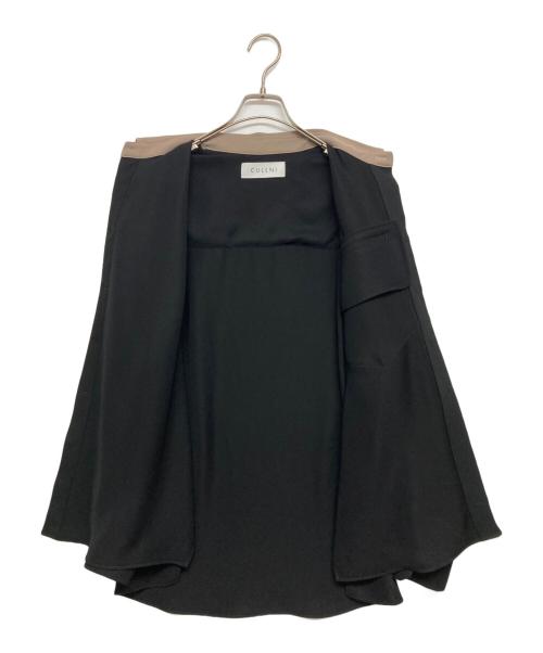 CULLNI（クルニ）CULLNI (クルニ) Bi Color Doule Pocket Shirt ブラック サイズ:SIZE 1の古着・服飾アイテム