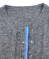中古・古着 MAISON SPECIAL (メゾンスペシャル) 2way Shirt Knit Docking Tops グレー サイズ:SIZE FREE 未使用品：10000円