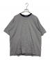 Graphpaper（グラフペーパー）の古着「Narrow Border S/S Tee」｜ホワイト×ブルー