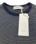 中古・古着 Graphpaper (グラフペーパー) Narrow Border S/S Tee ネイビー×グレー サイズ:SIZE2 未使用品：7000円