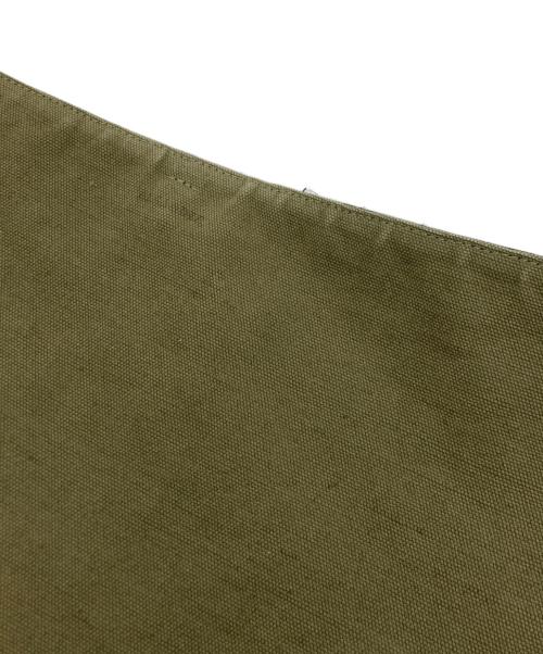 JIL SANDER（ジルサンダー）JIL SANDER (ジルサンダー) BELT HOBO キャンバス ショルダーバッグ ブラック×カーキの古着・服飾アイテム