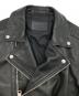 中古・古着 ALL SAINTS (オールセインツ) シープスキンダブルライダースジャケット ブラック サイズ:SIZE L：20000円
