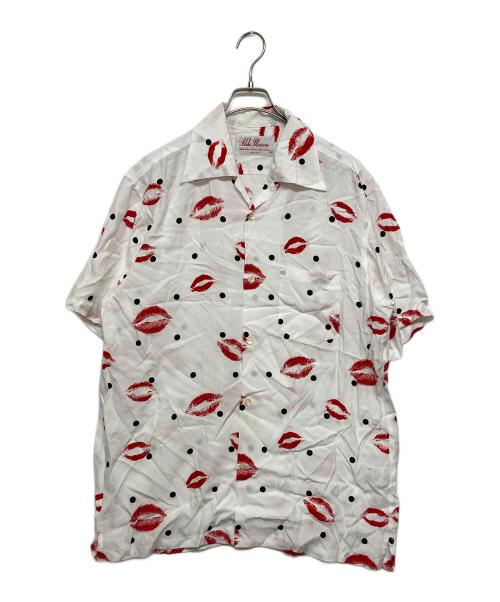 Aloha Blossom（アロハブロッサム）Aloha Blossom (アロハブロッサム) アロハシャツ ホワイト サイズ:SIZE44の古着・服飾アイテム