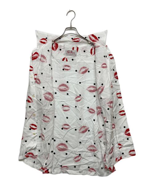 Aloha Blossom（アロハブロッサム）Aloha Blossom (アロハブロッサム) アロハシャツ ホワイト サイズ:SIZE44の古着・服飾アイテム