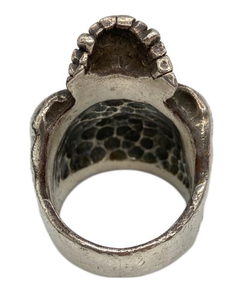 GREATE FROG（グレートフロッグ）GREATE FROG (グレートフロッグ) スカルリング シルバー サイズ:18号の古着・服飾アイテム