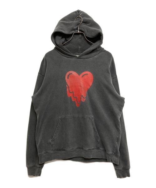 EMOTIONALLY UNAVAILABLE（エモーショナリー・アンアベイラブル）EMOTIONALLY UNAVAILABLE (エモーショナリー・アンアベイラブル) ロゴパーカー グレー サイズ:SIZE Lの古着・服飾アイテム