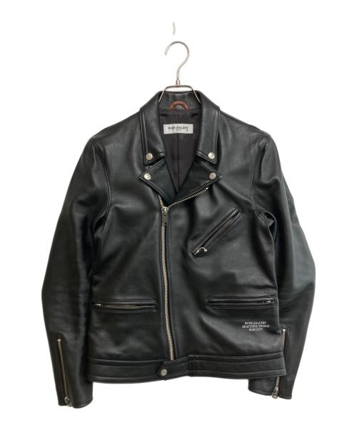 RUDE GALLERY（ルードギャラリー）RUDE GALLERY (ルードギャラリー) DOUBLE RYDERS JACKET ブラック サイズ:SIZE 3の古着・服飾アイテム
