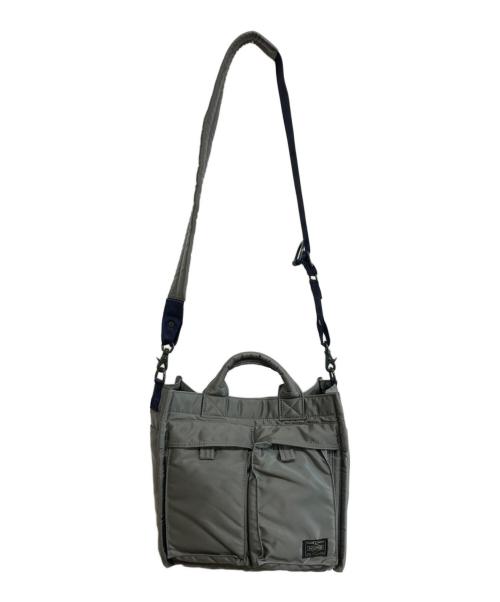 PORTER（ポーター）PORTER (ポーター) Porter PX TANKER 2WAY TOTE BAG(S) グレーの古着・服飾アイテム