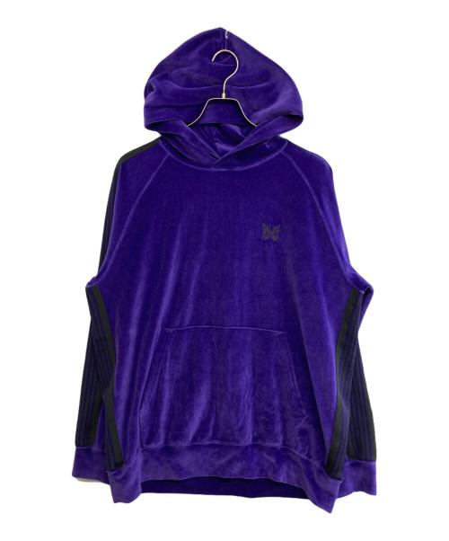 Needles（ニードルズ）Needles (ニードルズ) TRACK HOODY - C/PE VELOUR パープル サイズ:SIZE Lの古着・服飾アイテム
