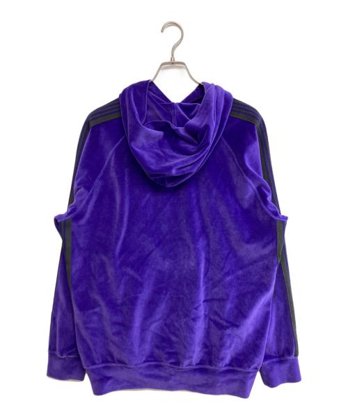 Needles（ニードルズ）Needles (ニードルズ) TRACK HOODY - C/PE VELOUR パープル サイズ:SIZE Lの古着・服飾アイテム