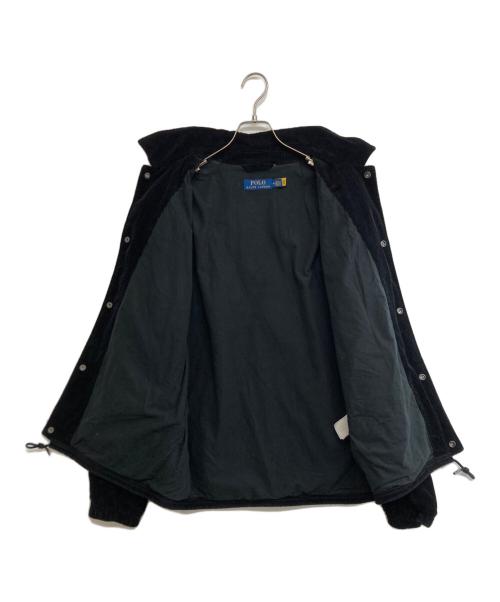 POLO RALPH LAUREN（ポロ・ラルフローレン）POLO RALPH LAUREN (ポロ・ラルフローレン) コーデュロイコーチジャケット ブラック サイズ:SIZE Mの古着・服飾アイテム