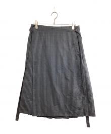 COGNOMEN（コグノーメン）の古着「ラップスカート」｜グレー