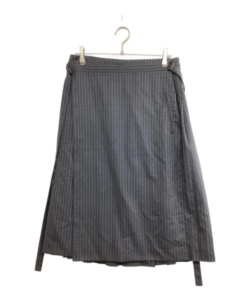 COGNOMEN（コグノーメン）COGNOMEN (コグノーメン) ラップスカート グレー サイズ:SIZE Lの古着・服飾アイテム