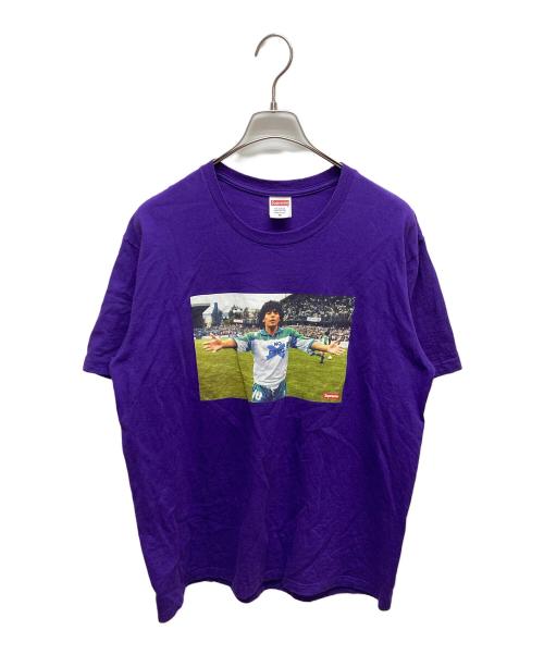 SUPREME（シュプリーム）SUPREME (シュプリーム) Maradona Tee パープル サイズ:SIZE Mの古着・服飾アイテム