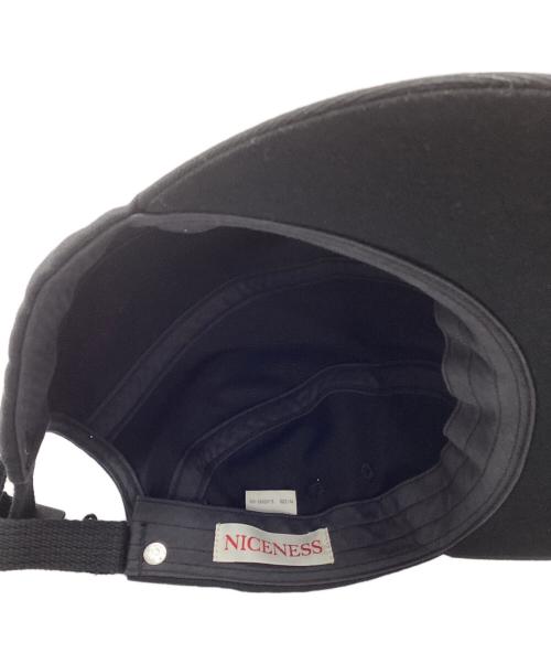 NICENESS（ナイスネス）NICENESS (ナイスネス) HEADON Fishing Cap Chino ブラック サイズ:SIZE Mの古着・服飾アイテム
