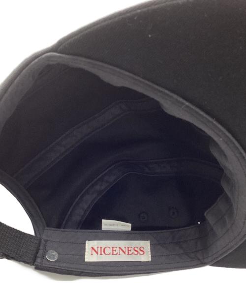 NICENESS（ナイスネス）NICENESS (ナイスネス) HEADON Fishing Cap Chino ブラック サイズ:SIZE Mの古着・服飾アイテム