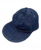 CAMIEL FORTGENSカミエルフォートヘンス）の古着「デニムキャップ」｜インディゴ