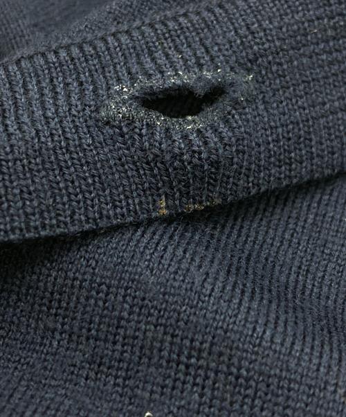 Acne studios（アクネ ストゥディオズ）Acne studios (アクネ ストゥディオズ) Clissold merino-wool polo sweater ネイビー サイズ:SIZE XSの古着・服飾アイテム