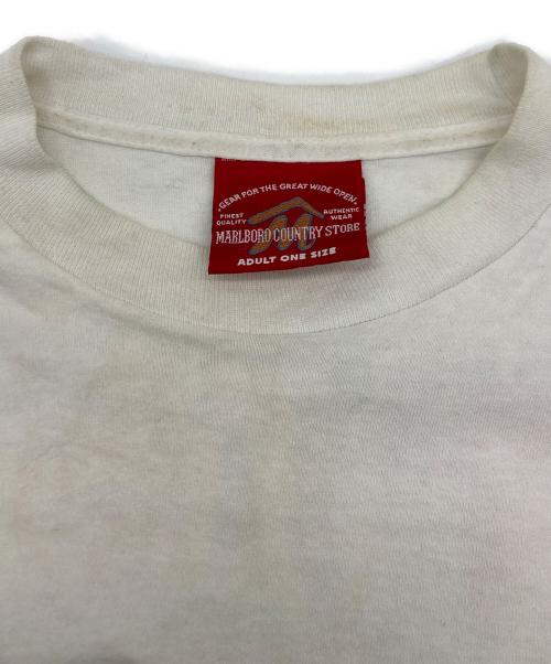 marlboro（マルボロ）marlboro (マルボロ) 90's COWBOYS STILL KICKBACK POKET TEE ホワイト サイズ:SIZE ONEの古着・服飾アイテム