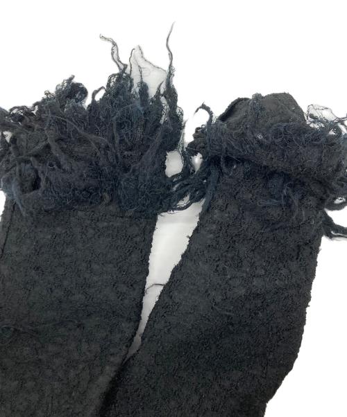 PRANK PROJECT（プランクプロジェクト）PRANK PROJECT (プランクプロジェクト) Fringe Jacquard Cardigan ブラック サイズ:SIZE Freeの古着・服飾アイテム