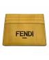 FENDI（フェンディ）の古着「Logo Leather Card Case」｜イエロー