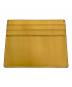 FENDI (フェンディ) Logo Leather Card Case イエロー サイズ:実寸サイズをご参照下さい。：18000円