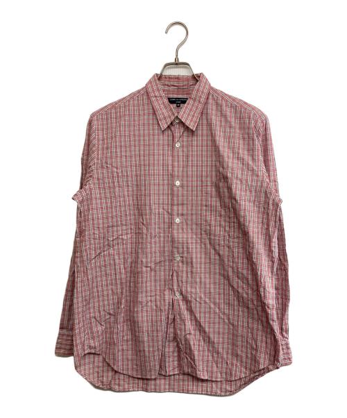 COMME des GARCONS HOMME（コムデギャルソン オム）COMME des GARCONS HOMME (コムデギャルソン オム) 長袖シャツ レッド サイズ:SIZE Mの古着・服飾アイテム