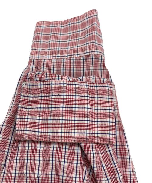 COMME des GARCONS HOMME（コムデギャルソン オム）COMME des GARCONS HOMME (コムデギャルソン オム) 長袖シャツ レッド サイズ:SIZE Mの古着・服飾アイテム