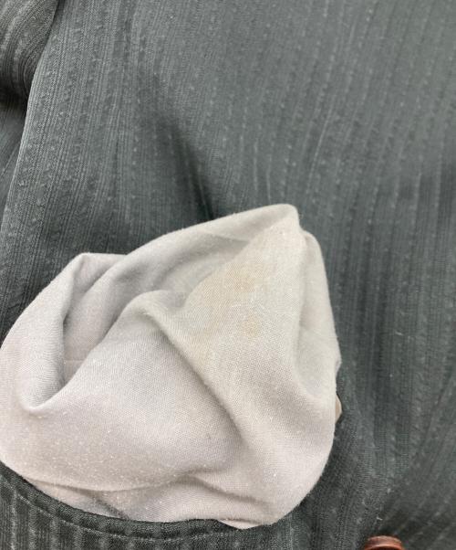 BALENCIAGA（バレンシアガ）BALENCIAGA   (バレンシアガ) クルミボタン テーラードジャケット ブラック サイズ:SIZE 98AB6の古着・服飾アイテム