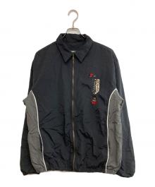PASSPORT（パスポート）の古着「ナイロンジャケット」｜ブラック×グレー