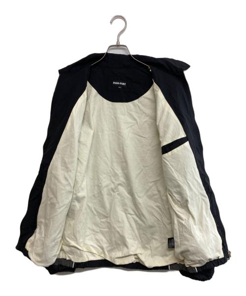 PASSPORT（パスポート）PASSPORT (パスポート) ナイロンジャケット ブラック×グレー サイズ:SIZE Mの古着・服飾アイテム