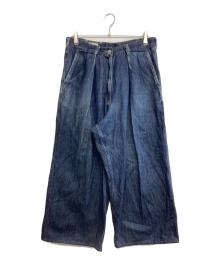 DRIES VAN NOTEN（ドリスヴァンノッテン）の古着「デニムパンツ」｜インディゴ
